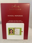 2020 Hallmark School Memories Keepsake Ornament Photo Holder Personalize NIB