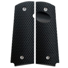 1911 Super Aggressive Grips Black G10 Full Size Compact Springfield EMP PT1911