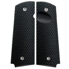 1911 Super Aggressive Grips Black G10 Full Size Compact Springfield EMP PT1911