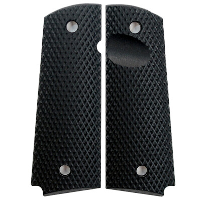 1911 Super Aggressive Grips Black G10 Full Size Compact Springfield EMP PT1911
