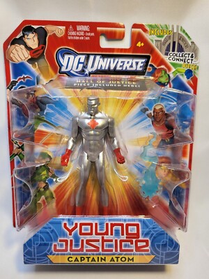 Neu DC Universe Young Justice Captain Atom 4,5'' Spielfigur