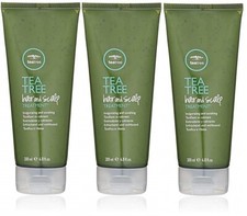  NEW  3 Pack Paul Mitchell Tea Tree Hair and Scalp Treatment 6.8 oz