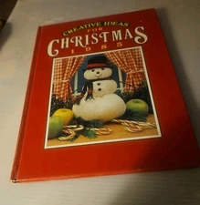 Vintage 1985 "Creative Ideas For Christmas" Crafts Family/Patterns/Recipe Ideas