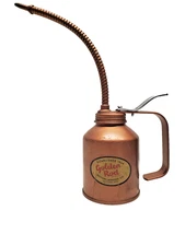 VTG Golden Rod Dutton-Lainson Script text 1 Pint Oil Can