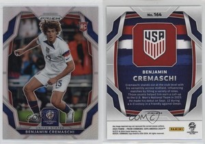 2024 Panini Prizm CONMEBOL Copa America Silver Prizm Benjamin Cremaschi #164