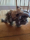 Vintage 1998 Star Wars Power Of The Force Bantha & Tusken Raider Figure