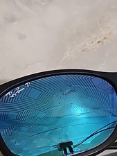 Ray-Ban CHROMANCE Sunglasses Plastic Black Blue Men's RB4263