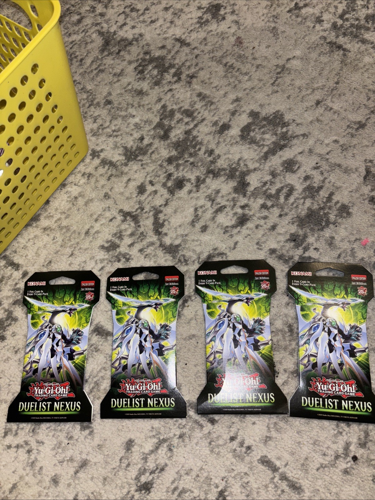 yugioh over the nexus card packs Duelist Booster Pack and enter the Duelist Nexus with this Summers core booster set Lot of 4 Yu Gi