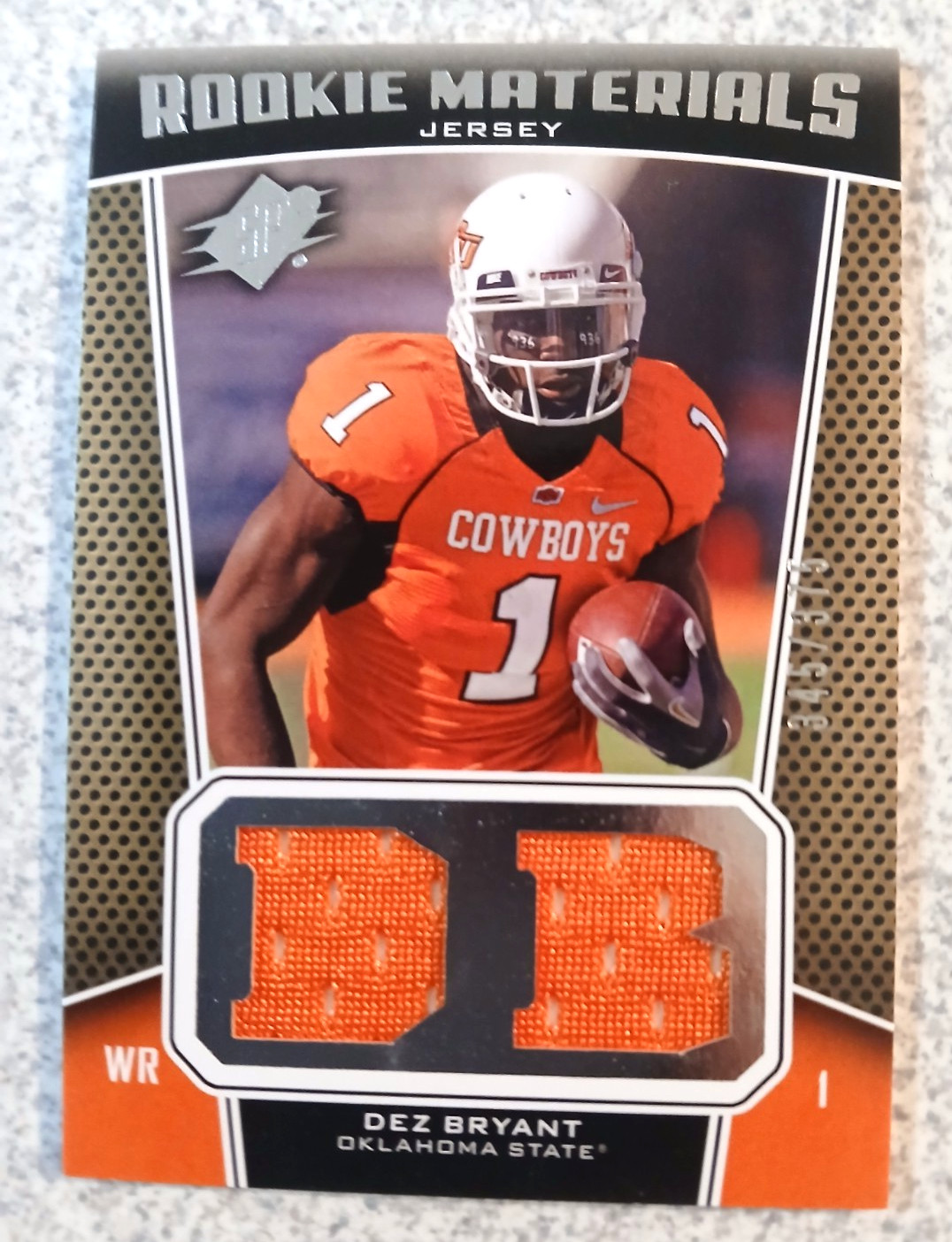 Dez Bryant SPx Rookie Materials #RMDB Base