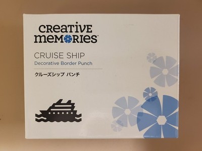 Creative Memories CRUISE SHIP BORDER PUNCH Scrapbooking - New in Box