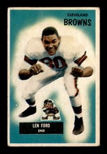 1955 Bowman #14 Len Ford RC VG X3473582