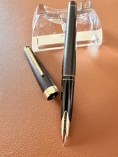 Vintage PILOT Elite Full Size Fountain Pen 18K Solid Gold Manifold Nib Dec 1970