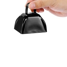 24Pcs 3"Cow Bells Bulk Loud Noise Makers Cow Bell w Handle for Cheering Wedding