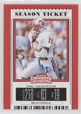 2019 Panini Contenders Draft Picks Season Ticket Eric Dickerson #38 HOF 0rb