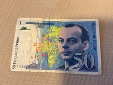 The Little Prince Note FRANCE French 50 Francs 1990 s Banknote  + 200 Francs