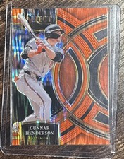 2024 Panini Select - Premier Level Gunnar Henderson #48 Orange Flash Prizm
