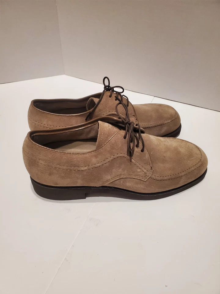 Zapatos Hush Puppies de gamuza para hombre color topo talla 7 ¡Gran calidad! Foto 3 de 4