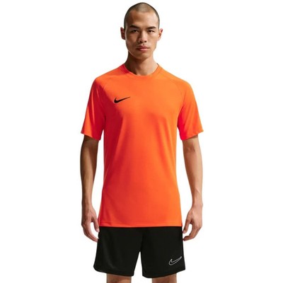 Nike Park 26 Herren Dri-Fit Crew Sport Gym Fußball T-Shirt Oberteil Orange S-XXL
