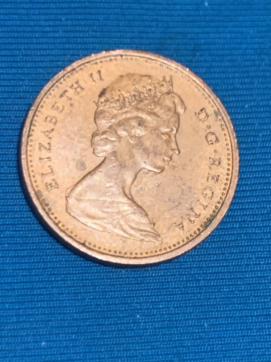 Canada 1867-1967 Centennial Commemorative 1 Cent Bronze Coin