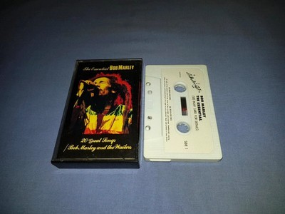 BOB MARLEY AND THE WAILERS THE ESSENTIAL BOB MARLEY CASSETTE TAPE ALBUM