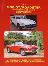 MGB CONVERSION GUIDE rubber bumper to chrome