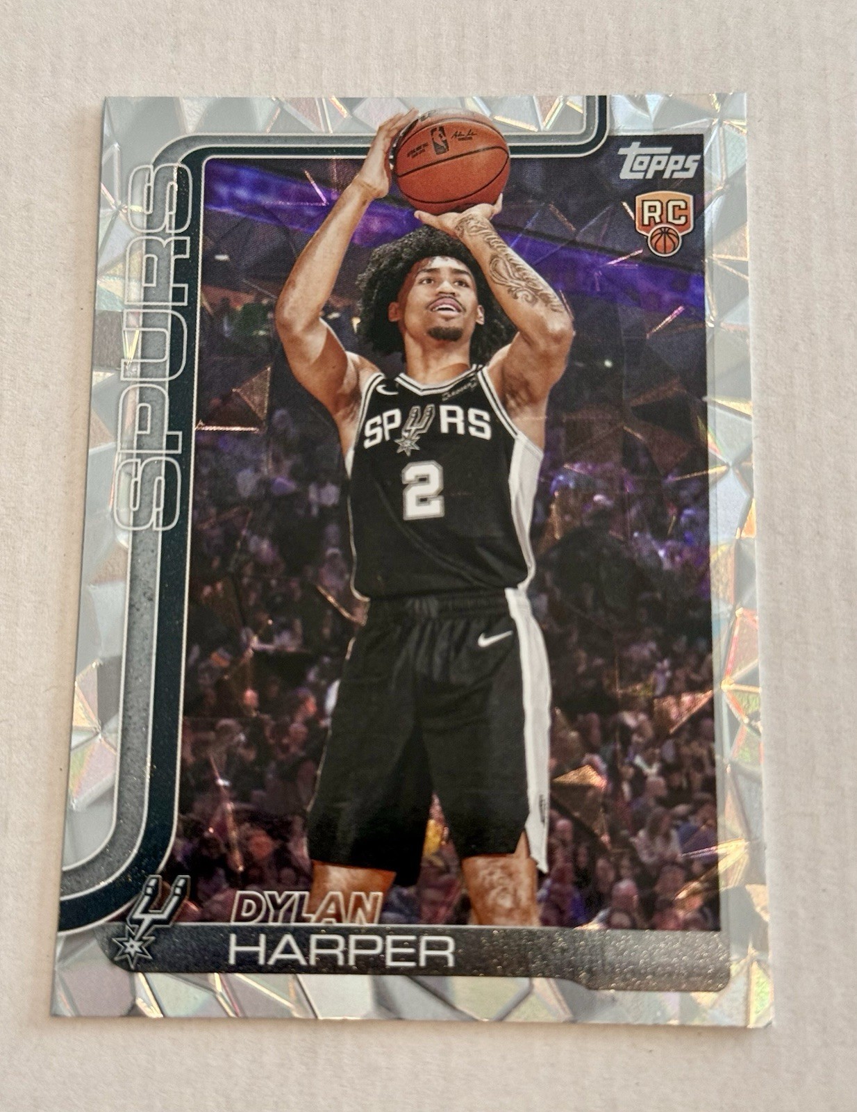 2025-26 Topps Dylan Harper RC Diamante Rookie #202 Spurs