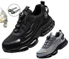 Safety Shoes Trainers Men Women Composite Plastic Toe Cap Lightweight Work-Boots