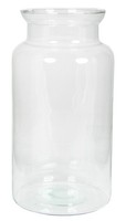 Inna-Glas Blumenvase Karin Ocean Aus Glas, Klar, 35Cm, Ø19Cm