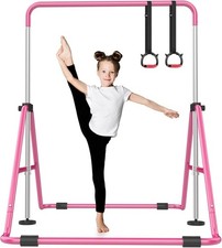 Gymnastics Bars Expandable Horizontal Training Bar For Children Kids Home Gym