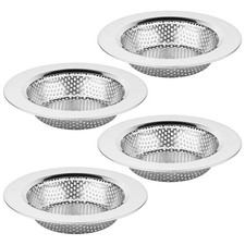 Kitchen Sink Drain Strainer 4 Pack Stainless Steel Sink Drain Cover Filter Food