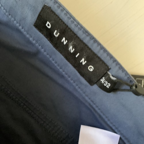 Dunning 34 x 32 Indigoblau Herren Golf Freizeit Hose Neu Neu mit Etikett - Bild 4 von 7