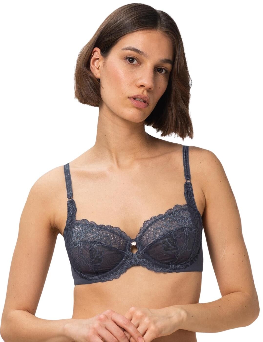 36F Triumph Wild Peony Florale Bra Underwired Supportive Lingerie 10209608