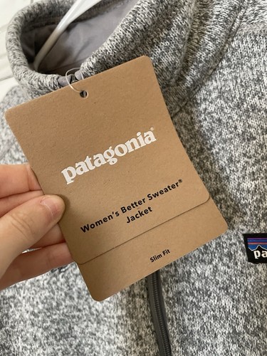Patagonia Better Sweater Women's Size XL Gray Jacket Full Zip New Nwt - Picture 7 of 11