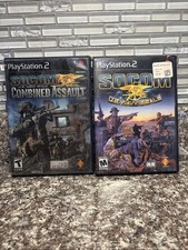 Socom 2 & Socom Combined Assault PS2 Game Bundle