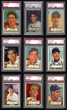 1952 Topps New York Giants Team Set 2.5 - GD+ 7217405