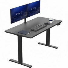 VIVO Electric 55  x 28  Stand Up Desk, Black ...