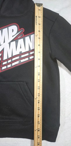 Nike Air Jordan Jump Man Pullover Hoodie Black Boys Small 8 10 Yrs - Picture 8 of 10