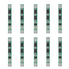 DIANN 10pcs 1S 3.7V BMS 18650 Charger 4A PCB Protection Board for Li-ion...
