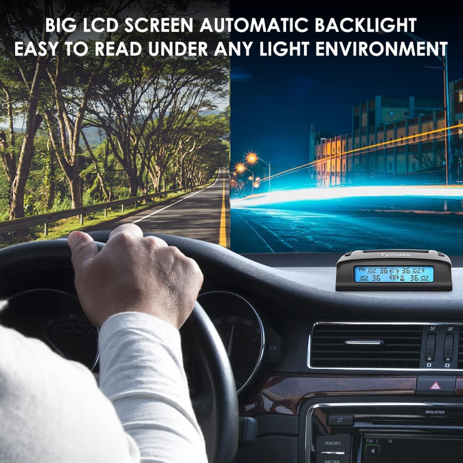 Tymate RV Tire Pressure Monitoring System - M7-3 TPMS 4-Sensors 