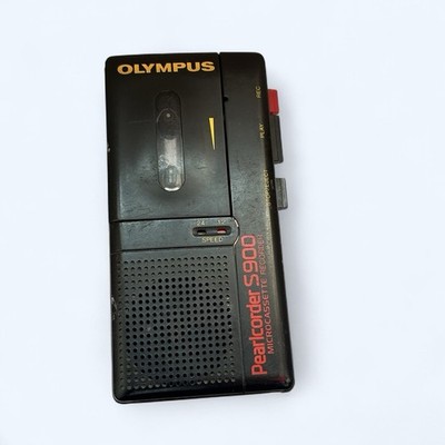 Olympus Pearlcorder S900 Microcassette Tape Voice Recorder 