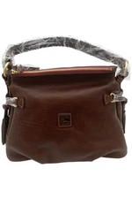 Dooney & Bourke Florentine Leather Hobo Bag Chestnut