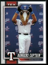 2026 Topps #M-12 Rangers Captain Mascots