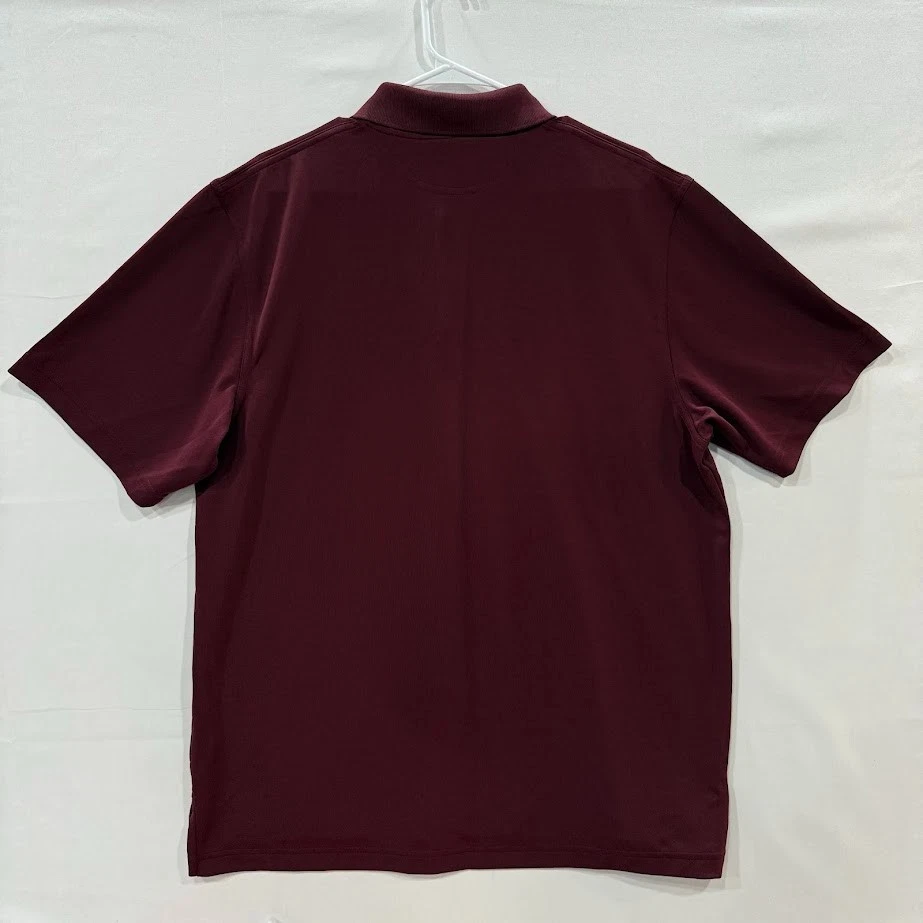 Under Armour Heat Gear UA Mens  Polo shirt  Lightweight Breathable size L Red - Image 2 of 4