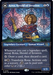 Rona, Herald of Invasion (Showcase) #295 March of the Machine
