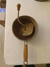 Antique Foley Food Mill Masher Ricer Strainer Vintage Wooden Handle/Knob 