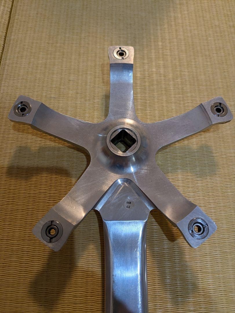 167.5mm FC-7600 SHIMANO DURA-ACE TRACK CRANKSET NJS KEIRIN