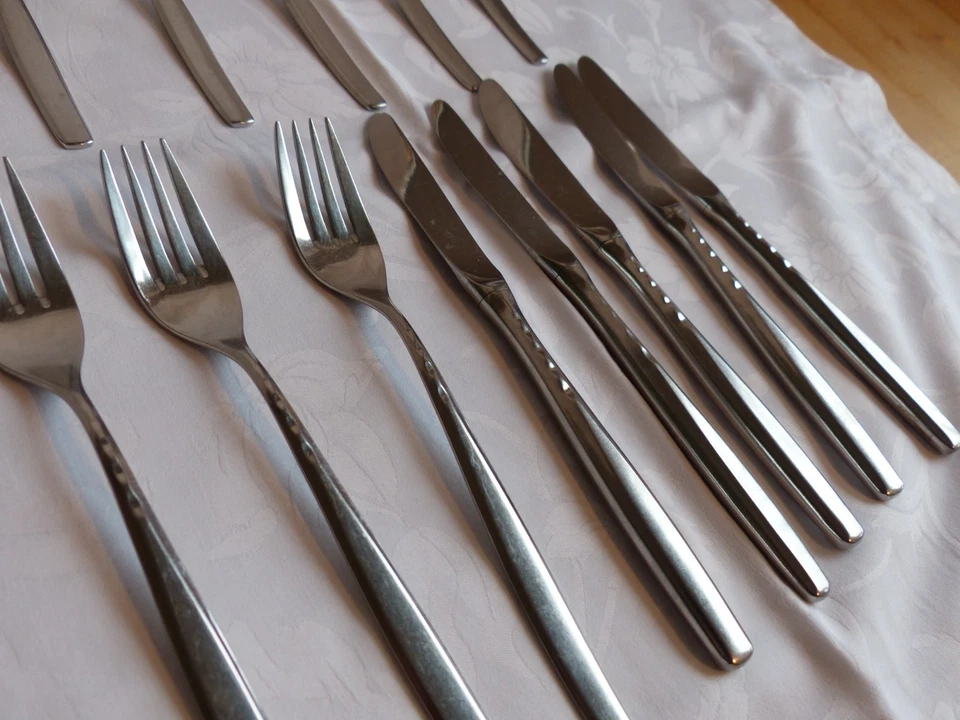 WMF Cromargan London Besteck Set für 5 Personen 15 Teile Messer Gabel Löffel - Bild 4 von 4