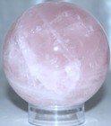 Pretty Rose Quartz Sphere 3.35"/864 Grams — photo 5