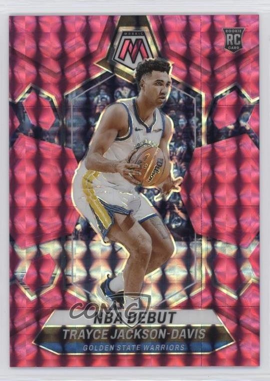 2023 Panini Mosaic NBA Debut Pink Prizm /149 Trayce Jackson-Davis Rookie RC 14cm