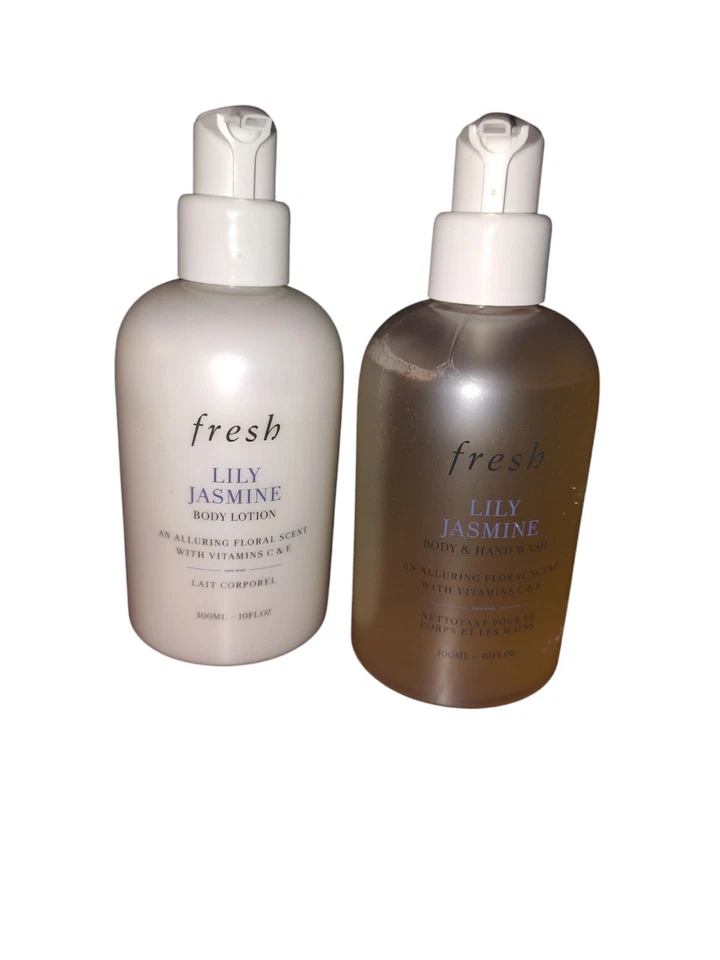 Jabón corporal y loción corporal Fresh Lily Jasmine 10 oz Foto 4 de 4